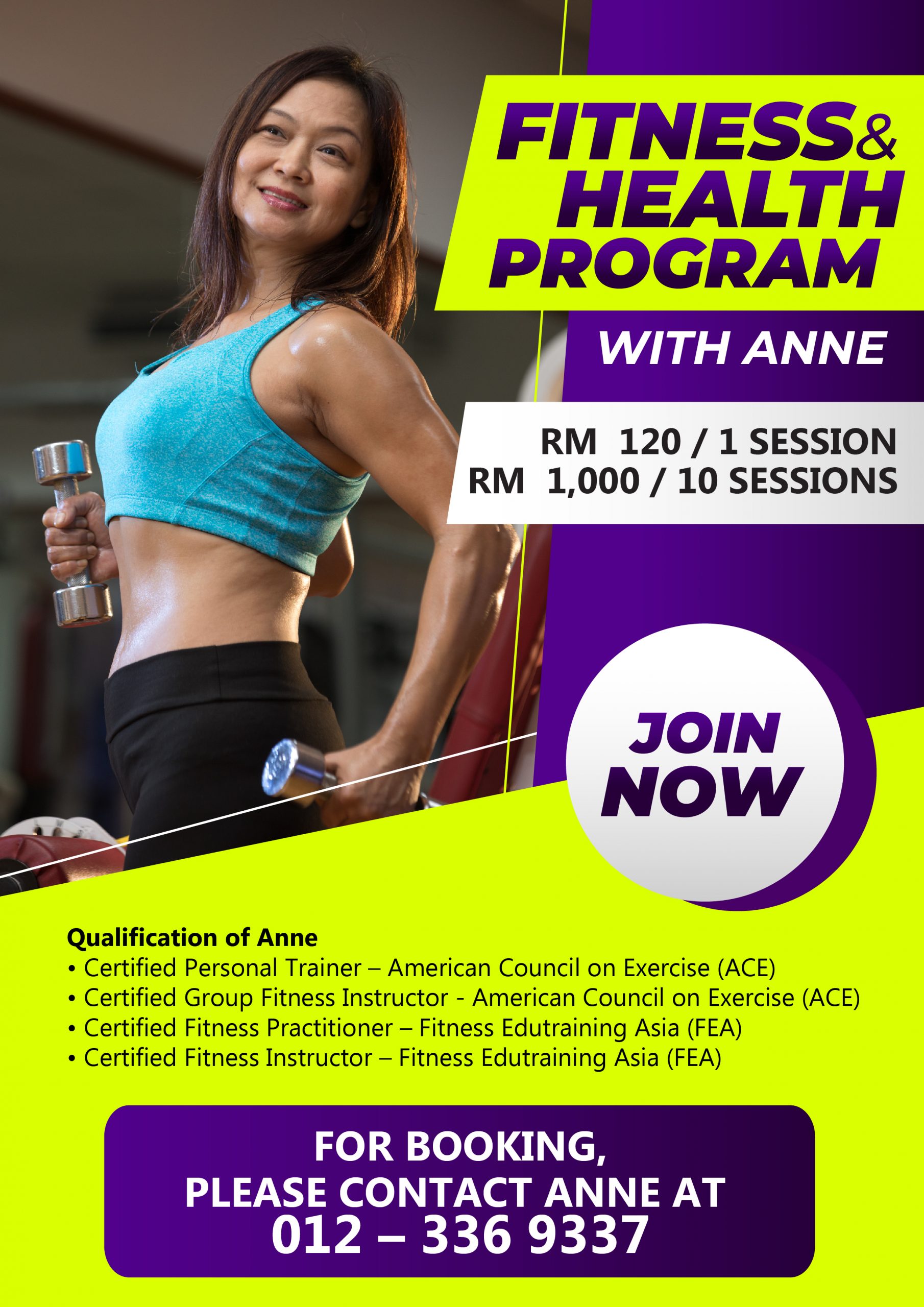 Fitness and Health Program with Anne - Raintree